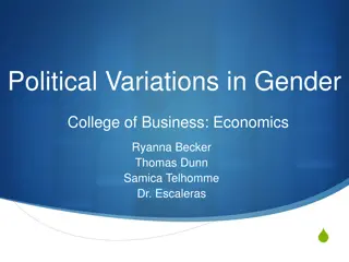 Exploring Political Gender Gap Among Hispanics in Business Economics