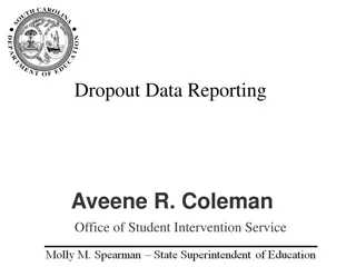 School Dropout Reporting and Policies