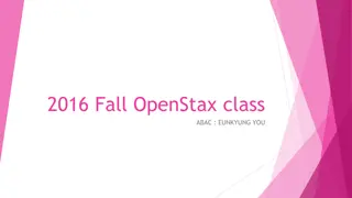 Fall OpenStax Class Assessment Outcomes 2016