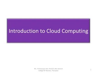 Cloud Computing Fundamentals
