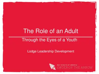 Leadership Development Through the Eyes of Youth Lodge