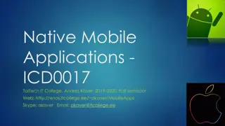 iOS MVC Architecture for Mobile Applications