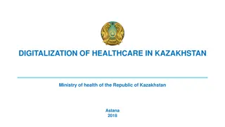 Digital Transformation of Healthcare in Kazakhstan