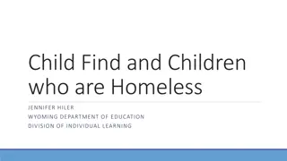 Impacts of Homelessness on Children's Education and Health