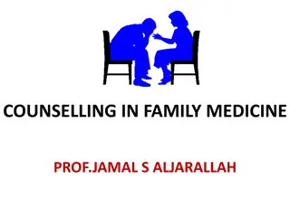 Counselling in Family Medicine with Prof. Jamal S. Aljarallah