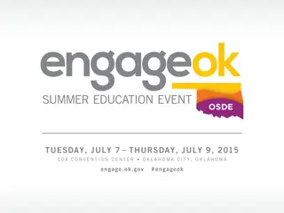 EngageOK Education Event - Learning Opportunities and Professional Development in Oklahoma