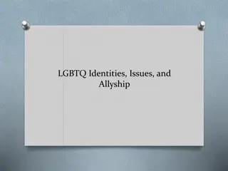 LGBTQ+ Identities, Issues, and Allies