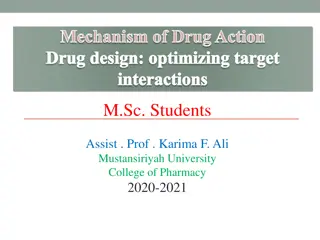 Drug Optimization Strategies in Drug Design