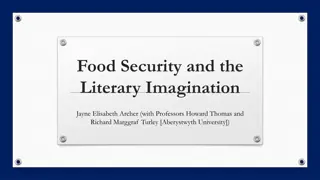 Food Security and the Literary Imagination in Dickens Novels