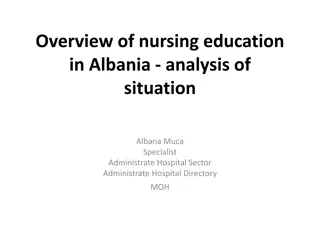 Nursing Education in Albania: Analysis and Overview