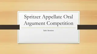 Spritzer Appellate Oral Argument Competition