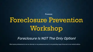 Foreclosure: Prevention, Consequences, and Options Explained