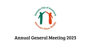 Highlights from Annual General Meeting 2023 and Sanctuary Initiatives in Swansea