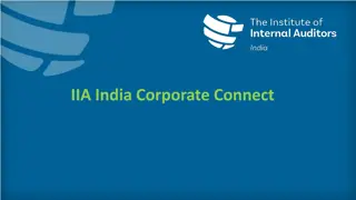 IIA India Corporate Connect - Advancing Internal Auditing Profession