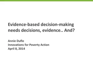 Evidence-Based Decision Making: Strategies for Effective Implementation