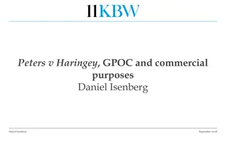 Legal Aspects of Acting for Commercial Purposes