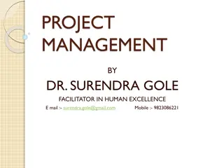 Effective Project Management Strategies by Dr. Surendra Gole