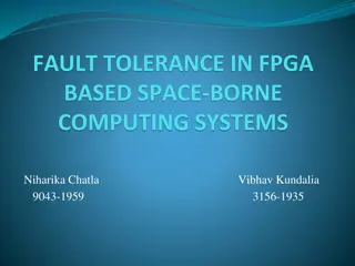 Fault Tolerance in FPGA-Based Space-Borne Systems