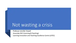 Innovative Strategies for Education Adaptation during a Crisis