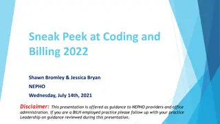 Coding and Billing Updates 2022: A Comprehensive Overview
