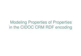 Modeling Properties of Properties in CIDOC CRM RDF Encoding
