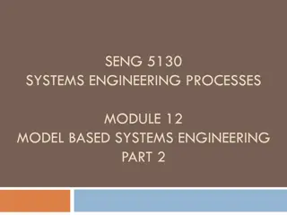 Model Based Systems Engineering: Diagrams and Processes Explained