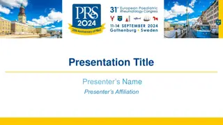 Essential Nutrition Insights: Presentation on Optimal Health