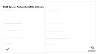 Improved Product Life Cycle Analysis and Redesign Tips for Speakers