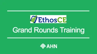 Effective Strategies for Grand Rounds Training Sessions