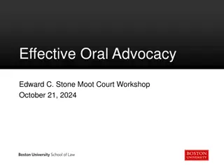 Mastering Effective Oral Advocacy: Tips and Strategies for Successful Presentation