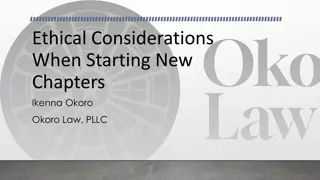 Navigating Legal Career Transitions: Ethical Considerations and Practical Insights