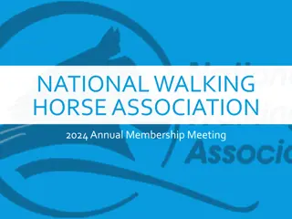 National Walking Horse Association 2024 Annual Membership Meeting Highlights