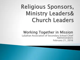 Working LaSallian Association of Secondary School Administrators