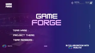 Crafting a Winning Game Submission for Gameathon