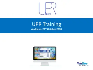 Effective Strategies for UPR Advocacy and Presentation Structuring