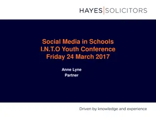 Social Media Guidelines for Teachers in Educational Settings