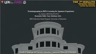 Translanguaging Strategies in BIPA Learning for Japanese Expatriates
