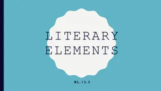 Literary Elements in Stories