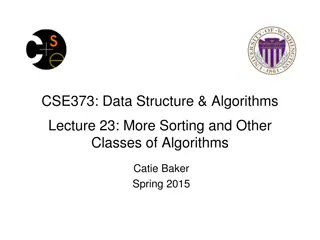 Sorting Algorithms Overview: Bucket Sort and Data Structures
