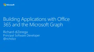 Leverage Microsoft Graph for Smart Office 365 Apps