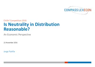 Neutrality in Distribution: An Economic Perspective on Competition