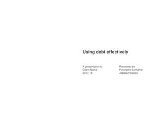 Using Debt Effectively - Key Tips for Financial Success