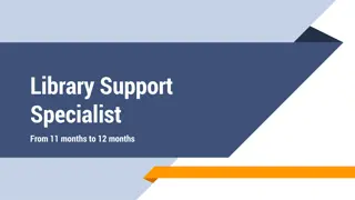 Role of Library Support Specialist in Educational Institutions