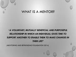 Mentorship: Role, Boundaries, and Best Practices