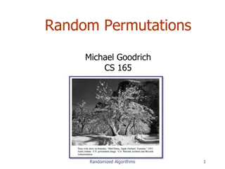 Randomized Algorithms for Generating Random Permutations