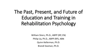 Evolution of Education and Training in Rehabilitation Psychology