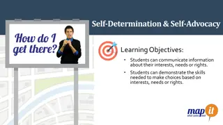 Empowering Self-Determination and Self-Advocacy Skills for Students