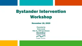 Empowering Bystander Intervention: Enhancing Safety and Support