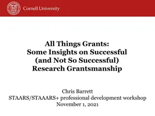 Insights on Successful Research Grantsmanship: Key Principles and Process