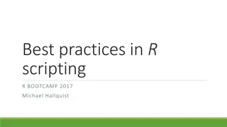 Best Practices in R Scripting for Effective Data Management